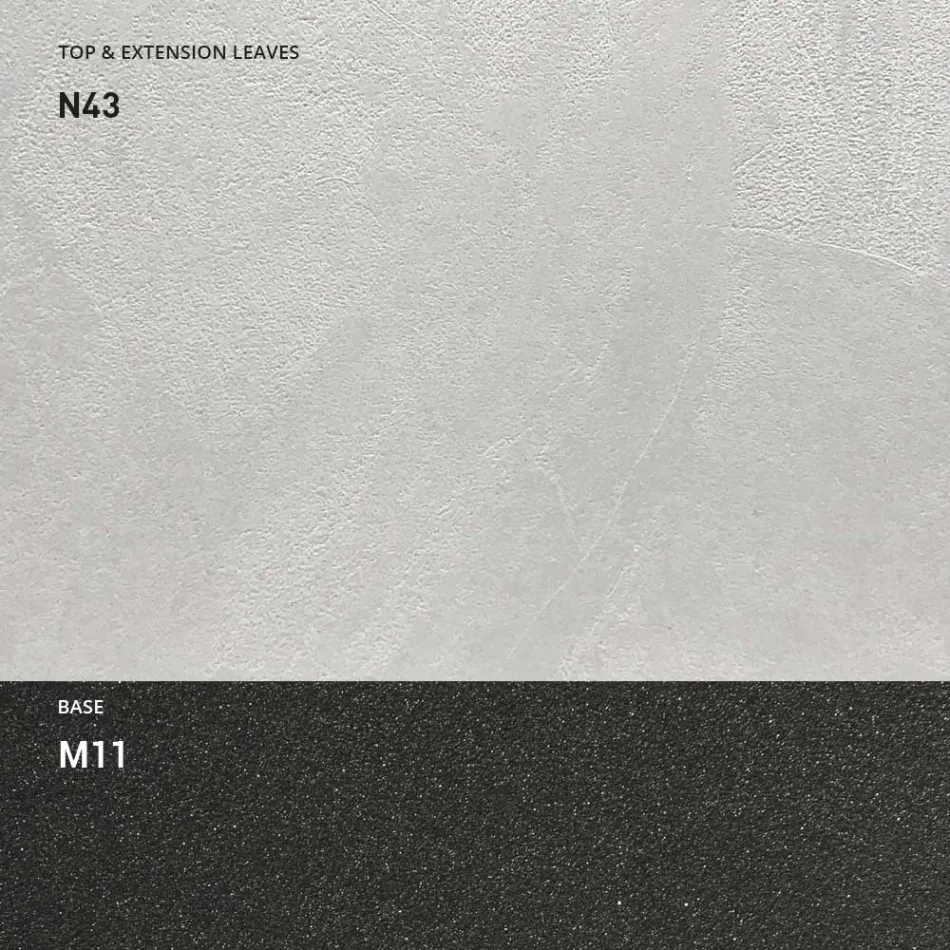 Tavolino da Salotto Trasformabile in Legno e Metallo, Made in Italy - Sanrocco Viadurini