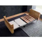 Tavolino da Salotto Trasformabile in Legno Massiccio Made in Italy - Trabucco Viadurini