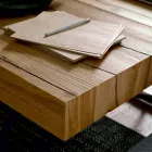 Tavolino da Salotto Trasformabile in Legno Massiccio Made in Italy - Trabucco Viadurini