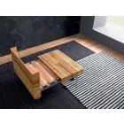 Tavolino da Salotto Trasformabile in Legno Massiccio Made in Italy - Trabucco Viadurini