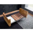 Tavolino da Salotto Trasformabile in Legno Massiccio Made in Italy - Trabucco Viadurini