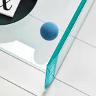 Tavolino da Salotto Vetro Extrachiaro con Bisellatura Made in Italy – Imperativo Viadurini