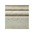 Tavolino da Soggiorno con Bacheca Tappezzata in Vetro Made in Italy - Demetra Viadurini