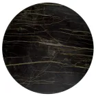 Tavolino da Soggiorno Piano e Base Rotondi Made in Italy - Tullia Viadurini