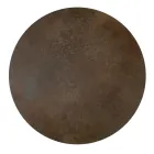 Tavolino da Soggiorno Piano e Base Rotondi Made in Italy - Tullia Viadurini