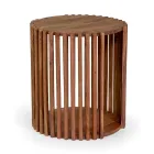 Tavolino da Soggiorno Realizzato in Legno di Acacia - Vortice Viadurini