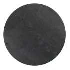 Tavolino da Soggiorno Rotondo con Piano in Grès Porcellanato Made in Italy - Paini Viadurini