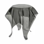 Tavolino design moderno in plexiglass fumé Otto, made in Italy Viadurini