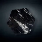 Tavolino di servizio completamente in marmo Ruche Viadurini