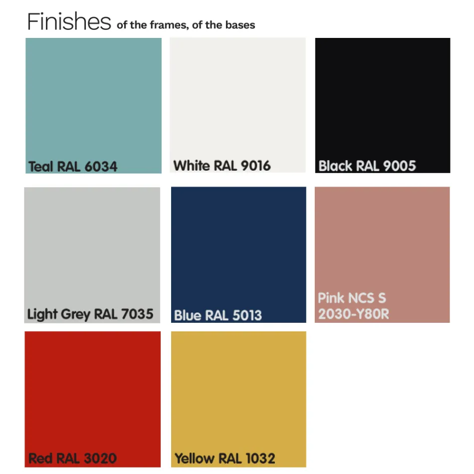 Tavolino Esterno Rotondo in Hpl con Base in Metallo Made in Italy - Makino Viadurini