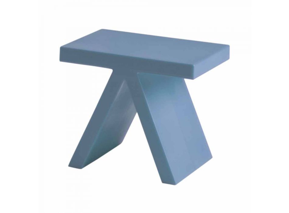 Tavolino geometrico colorato Slide Toy da interni prodotto in Italia Viadurini