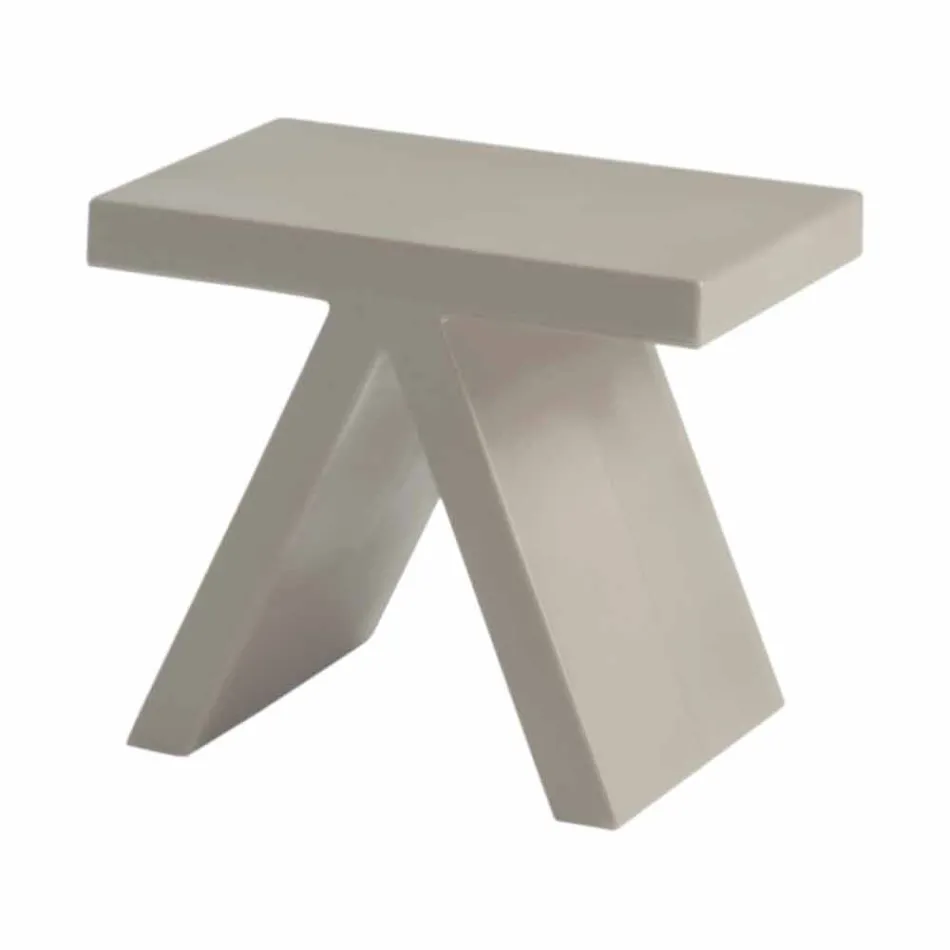 Tavolino geometrico colorato Slide Toy da interni prodotto in Italia Viadurini