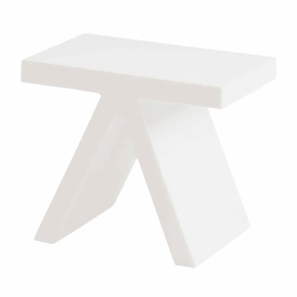 Tavolino geometrico colorato Slide Toy da interni prodotto in Italia Viadurini