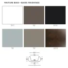 Tavolino Giardino con Piano Tondo in Polietilene  Made in Italy - Tibaldo  Viadurini