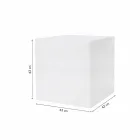 Tavolino Illuminato Colorato di Design Moderno con Attacco a Scelta - Dadostar Viadurini