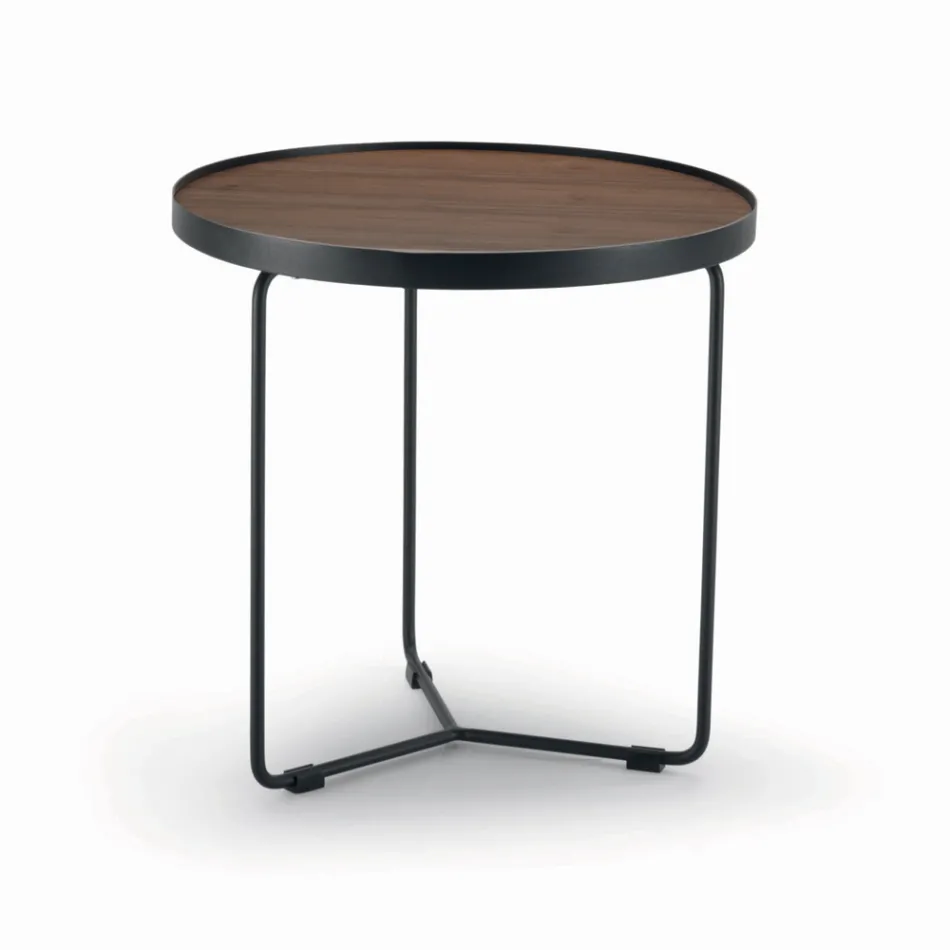 Tavolino in Noce Canaletto di Diverse Misure Made in Italy - Gubbio Viadurini