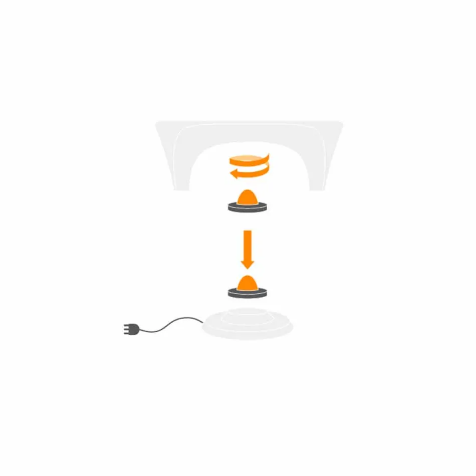 Tavolino Luminoso con Spumantiera, Design da Esterno o Interno - Lily by Myyour Viadurini