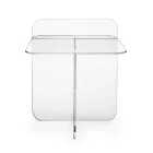 Tavolino Moderno da Soggiorno in Plexiglass Made in Italy - Ariel Viadurini