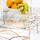 Tavolino Moderno in Plexiglass Realizzato in Italia - Vichy Viadurini