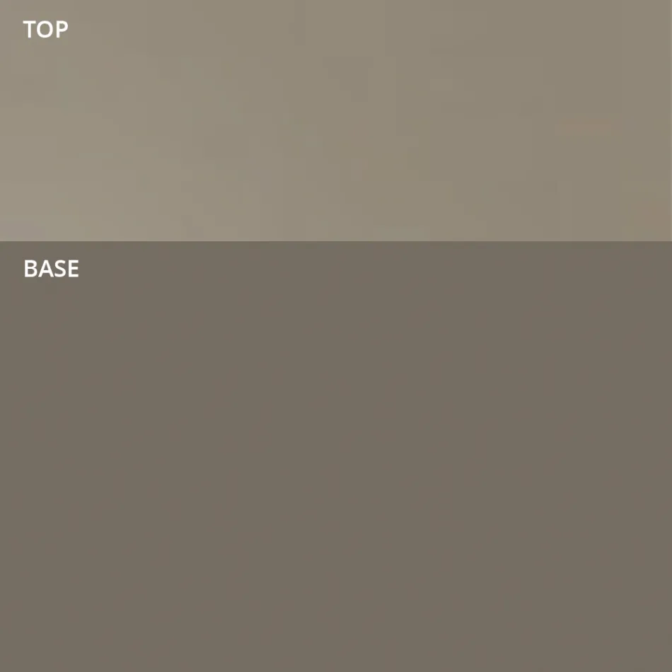 Tavolino Ovale da Caffè Design a Barca Metallo e Vetro Acidato - Imbarco Viadurini