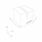 Tavolino Porta-Riviste Fragile Mabele Viadurini