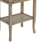 Tavolino Porta Telefono con 3 Cassetti e Ripiano Made in Italy - Culsu Viadurini