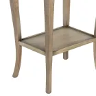 Tavolino Porta Telefono in Faggio in Diverse Finiture Made in Italy - Charun Viadurini