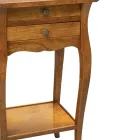 Tavolino Porta Telefono in Faggio in Diverse Finiture Made in Italy - Charun Viadurini