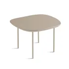 Tavolino Sagomato in Mdf Disponibile in Due Misure e Più Colori - Navis Viadurini