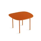 Tavolino Sagomato in Mdf Disponibile in Due Misure e Più Colori - Navis Viadurini