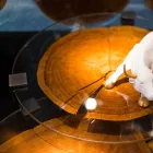 Tavolino Salotto in Legno e Acciaio con Gambe in Metallo Made in Italy - Damasco Viadurini