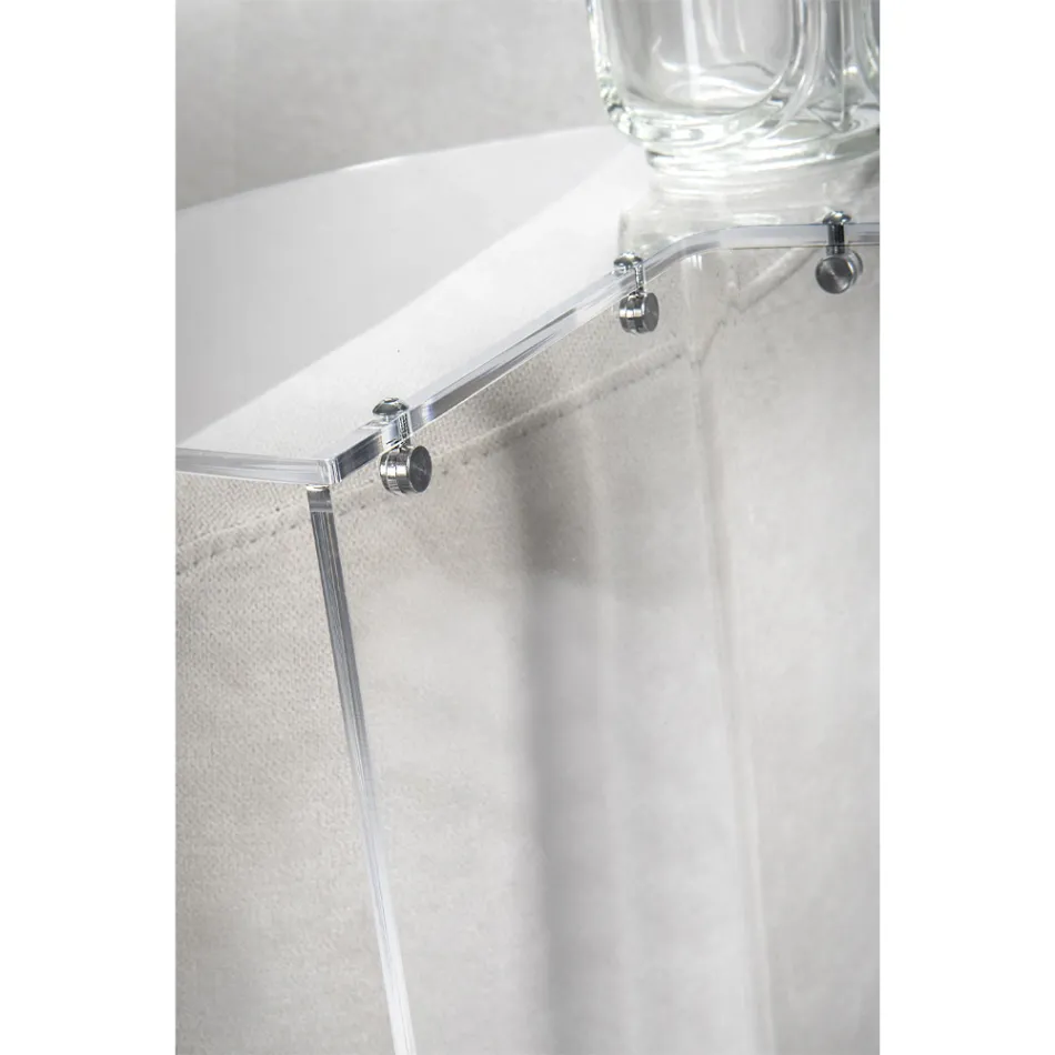 Tavolino Salotto Plexiglass Trasparente o Colorato Made in Italy - Tabli Viadurini