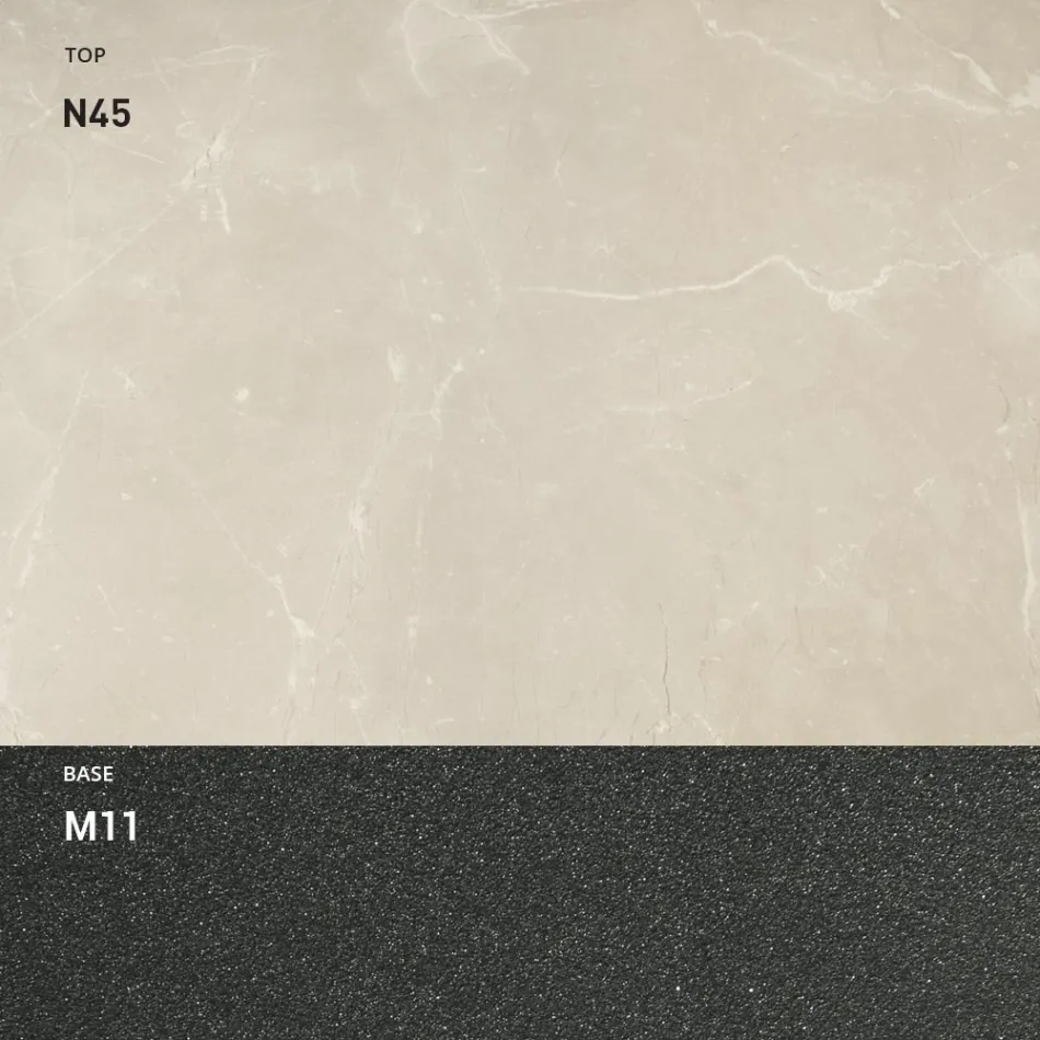 Tavolino Trasformabile con Altezza Regolabile fino a 82 cm Made in Italy - Rotella Viadurini