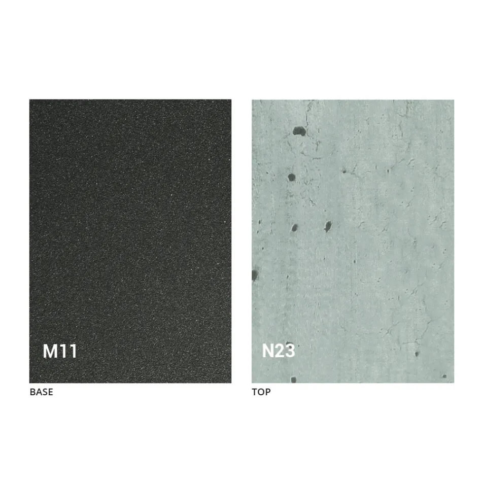 Tavolino Trasformabile con Piano in Legno e Base Metallo Made in Italy - Pesco Viadurini