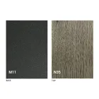 Tavolino Trasformabile con Piano in Legno e Base Metallo Made in Italy - Pesco Viadurini