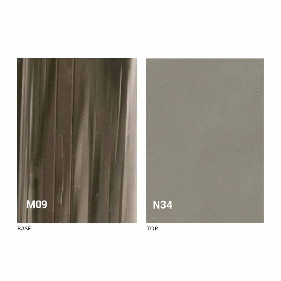 Tavolino Trasformabile di Design in Legno e Metallo Nero Made in Italy - Niverio Viadurini