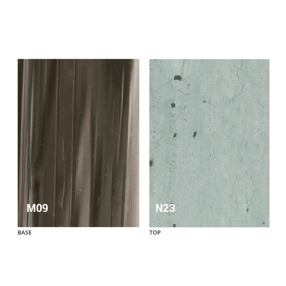 Tavolino Trasformabile di Design in Legno e Metallo Nero Made in Italy - Niverio Viadurini