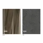 Tavolino Trasformabile di Design in Legno e Metallo Nero Made in Italy - Niverio Viadurini