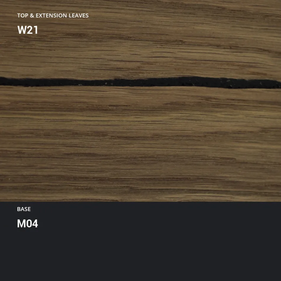 Tavolino Trasformabile in Tavolo da Pranzo in Legno Made in Italy - Polar Viadurini