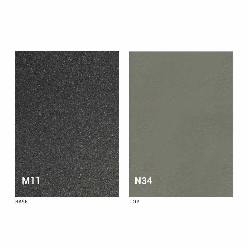 Tavolino Trasformabile in Tavolo da Pranzo Piano in Legno e Base Metallo - Pesco Viadurini