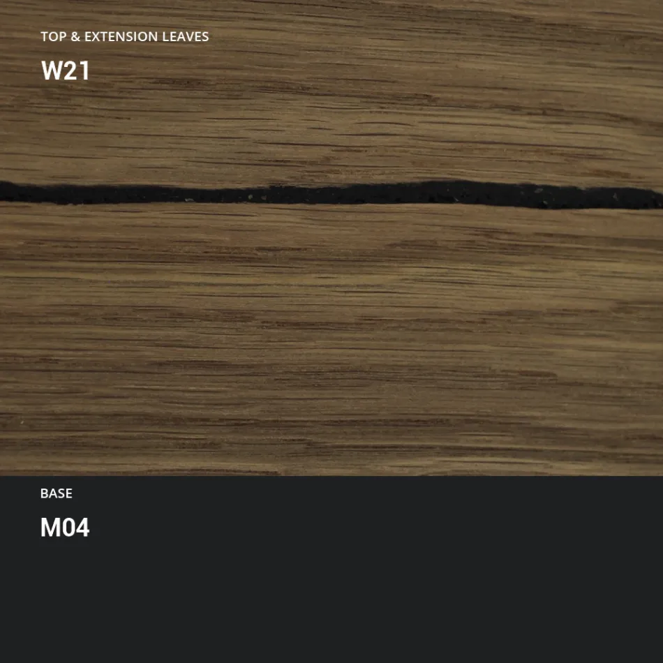 Tavolino Trasformabile in Tavolo Metallo e Legno Made in Italy - Polaris Viadurini