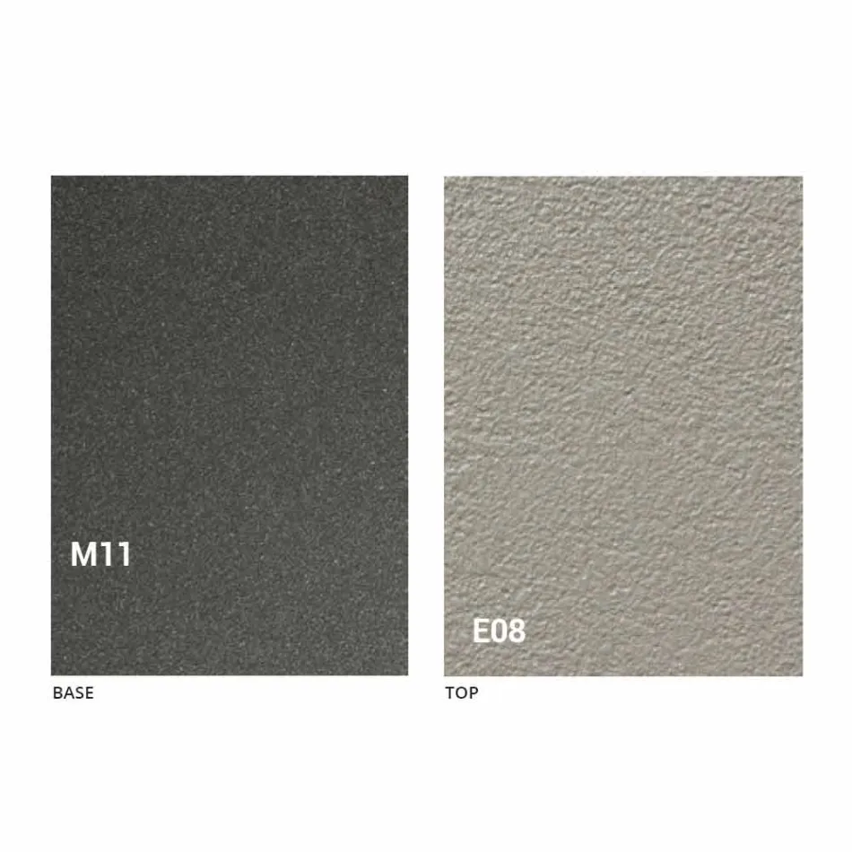 Tavolino Trasformabile Moderno con Piano Effetto Malta Made in Italy - Patroclo Viadurini