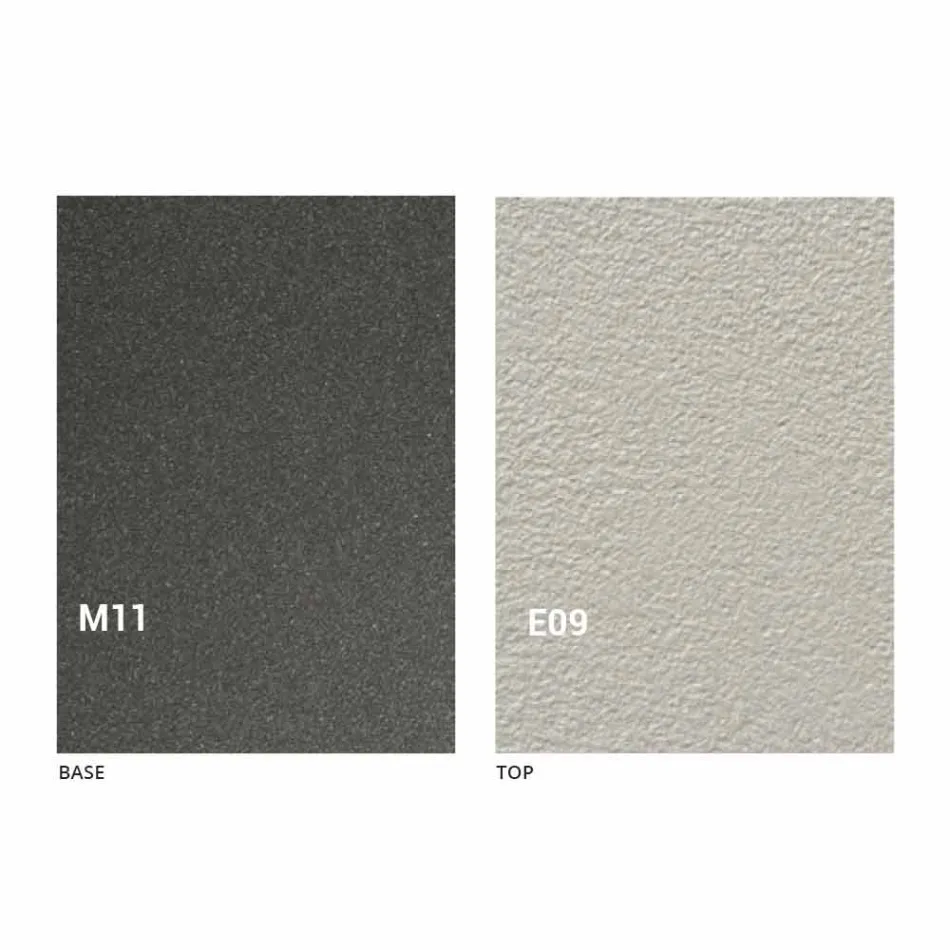 Tavolino Trasformabile Moderno con Piano Effetto Malta Made in Italy - Patroclo Viadurini