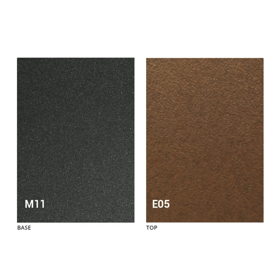 Tavolino Trasformabile Moderno con Piano Effetto Malta Made in Italy - Patroclo Viadurini