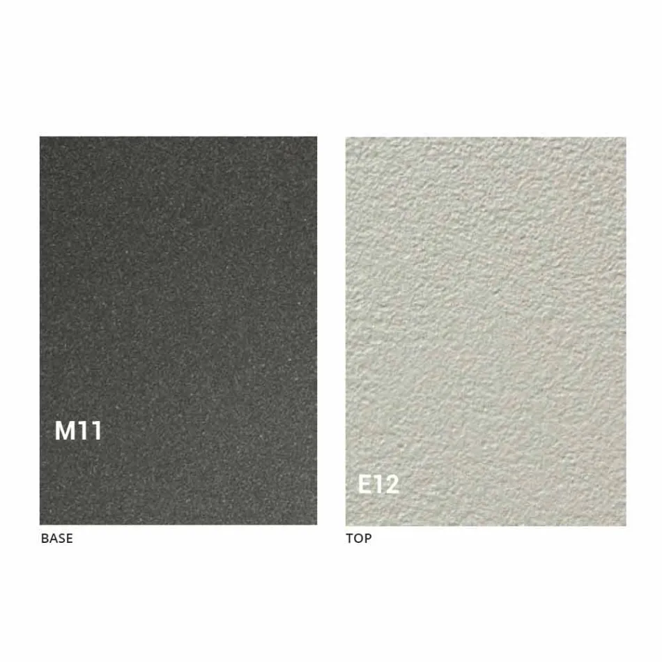 Tavolino Trasformabile Moderno con Piano Effetto Malta Made in Italy - Patroclo Viadurini