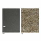 Tavolino Trasformabile Moderno con Piano Effetto Malta Made in Italy - Patroclo Viadurini