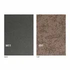 Tavolino Trasformabile Moderno con Piano Effetto Malta Made in Italy - Patroclo Viadurini