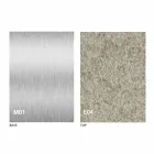 Tavolino Trasformabile Moderno con Piano Effetto Malta Made in Italy - Salomon Viadurini