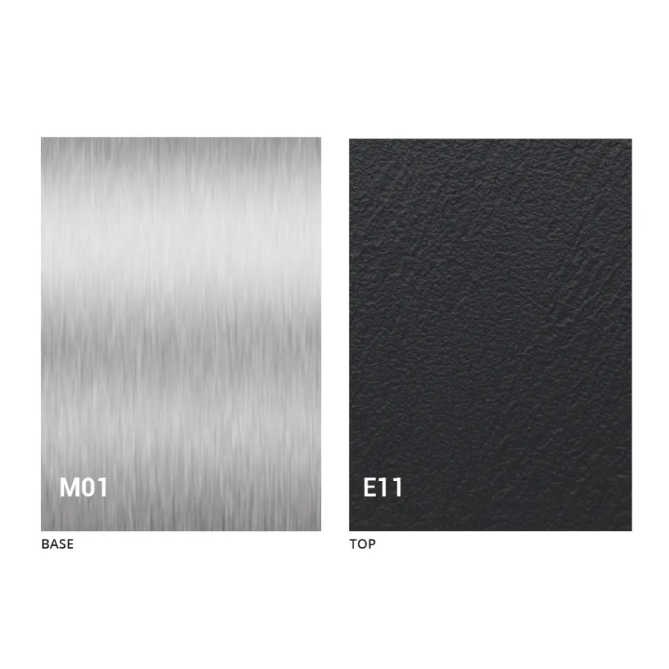 Tavolino Trasformabile Moderno con Piano Effetto Malta Made in Italy - Salomon Viadurini