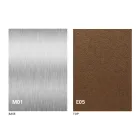 Tavolino Trasformabile Moderno con Piano Effetto Malta Made in Italy - Salomon Viadurini